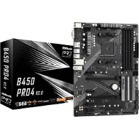 Asrock B450 PRO4 R2.0 ATX AM4 4 DDR4 TU Zwart