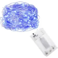 Hobby Hall Kerstverlichting | 9.9 m | Batterij | 100 LED | Blauw