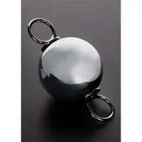 Shots Steel Car Bondage Ice Ball Lock silver