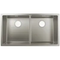 Hansgrohe Onderbouwspoelbak 370 x 370, model S719-U765, roestvrij staal