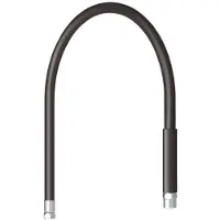 Delabie Vervangings Slang Zwart 1200 mm 433120CH