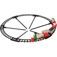 Lumineo Kerstboom trein | | Ø 87 cm (Led, Bewegend, Muziek)