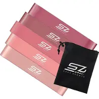 Senz Sports Fitness Elastiek - Senz Sports - Set van 5 weerstandsbanden incl. opbe