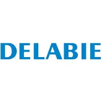 Delabie TEMPOMATIC 3 M1/2 kraan batt. 6V L.190 voor paneel 1-4mm