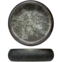 COSY&TRENDY ISTRA SCHAALTJE GRIJS-GROEN D14,5XH4,8CM
