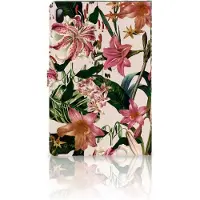 B2Ctelecom Samsung Galaxy Tab S7 FE | S7+ | S8+ Tablet Cover Flowers