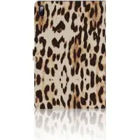 B2Ctelecom Samsung Galaxy Tab S7 FE | S7+ | S8+ Flip Case Leopard