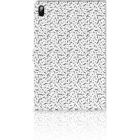 B2Ctelecom Samsung Galaxy Tab S7 FE | S7+ | S8+ Tablet Hoes Stripes Dots