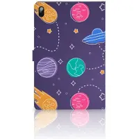 B2Ctelecom Samsung Galaxy Tab S7 FE | S7+ | S8+ Tablet Hoes met standaard Space