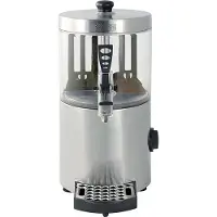 Caterchef Warme Chocolademelk Dispenser 3 Liter Roestvrijstaal, Kunststof (Polycarbonaat) Horeca