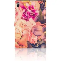 B2Ctelecom Samsung Galaxy Tab S7 FE | S7+ | S8+ Tablet Cover Bosje Bloemen