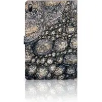B2Ctelecom Samsung Galaxy Tab S7 FE | S7+ | S8+ Flip Case Krokodillenprint