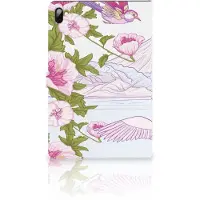 B2Ctelecom Samsung Galaxy Tab S7 FE | S7+ | S8+ Flip Case Bird Standing