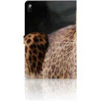 B2Ctelecom Samsung Galaxy Tab S7 FE | S7+ | S8+ Flip Case Luipaard