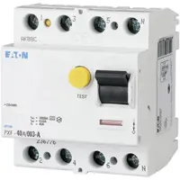Eaton Aardlekschakelaar 4-polig 63 A 0.03 A 400 V Eaton 236780