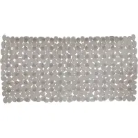 Wenko Anti-slip Badmat Paradise 71x36cm taupe - Antislipmat voor bad - Met zuignappen