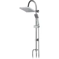 Loqé Denis 30 opbouw regendouche stortdouche chroom