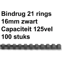 GBC Din A4 16 Mm Bindrug 100 Eenheden