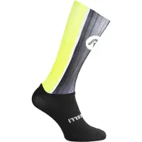 Rogelli Aero Long Socks Geel,Zwart EU 36-39 Man
