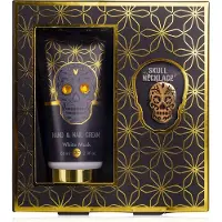Accentra Cadeauset vrouw - Cadeaupakket met gouden schedel ketting - Skull Chic - White Musk - Geschenk pakket voor haar, mama, vriendin, moeder - Grappig