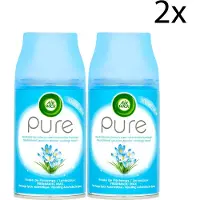 Air Wick Freshmatic Automatische Spray Luchtverfrisser - Pure Lentedauw - Navulling 250ml x2