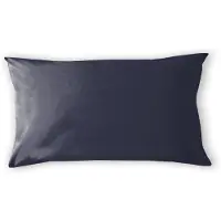 Damai Kussensloop Lex | Damai katoen blauw 80x40 cm kussenslopen | NADUVI