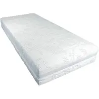 Slaaploods.nl Prince de Luxe - Pocketvering Matras - Koudschuim Afdeklaag - 120x200x25 cm - Hard
