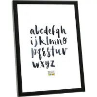 Deknudt Smalle fotokader in zwartkleurig aluminium 10x15 S024S2