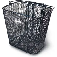 Basil Cardiff Rear Basket Zwart