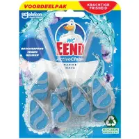 Wc Eend 3+3 Gratis: Toiletblok Active Clean Duopack Marine 2 Stuks