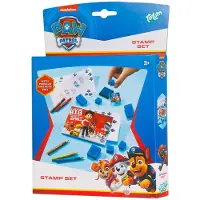 Creative Craft Group PAW Patrol Stempel en Kleurset - junior knutselset incl. kleurpotloden en stempelboekje | speelgoed vanaf 3 jaar meisjes en jongens