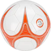 Get & go Mini Voetbal - Warp Skillz 3 - Wit/Oranje - Maat 3
