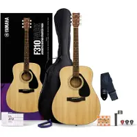 Yamaha F310P II Acoustic Guitar Package Natural