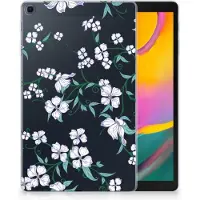 B2Ctelecom Samsung Galaxy Tab A 10.1 (2019) Uniek Siliconen Hoesje Blossom White