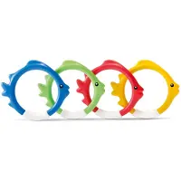 Intex duikringen set van 4 Intex Zwembadspel
