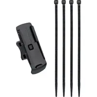 Kwmobile navigatie houder geschikt voor fietsstuur voor Garmin eTrex 10/20/30 / GPSMAP 62 - Stuurhouder voor GPS in zwart