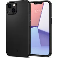 Spigen Thin Fit Backcover voor de Apple iPhone 13 - Zwart