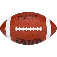 New Port American Football - Large - Bruin/Zwart/Wit