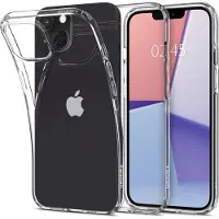 Spigen Liquid Crystal Backcover voor Apple iPhone 13 - Transparant