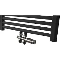 Calor compleet thermostatisch onderblok RVS recht