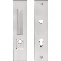 Formani Piet Boon TWO PB23-50KT veiligheidsschilden met kerntrekbeveiliging knop/kruk SKG*** PC72 - mat RVS