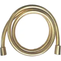 Wiesbaden Luxe doucheslang kunststof geborsteld messing 150 cm goud