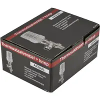 Riko thermostatische radiatorventiel 1/2''x15mm axiaal