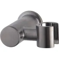 Wiesbaden Luxe handdouchehouder kantelbaar gunmetal