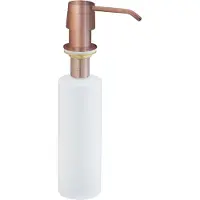 Xellanz inbouw zeeppompje geborsteld koper kunststof fles 250ml