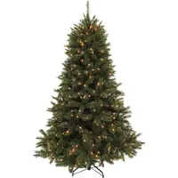 Triumph tree verlichte kerstboom Forest frosted (h120xø99 cm)