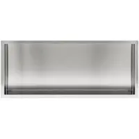 Guido Gusto RVS Inbouwnis 30x90x10cm