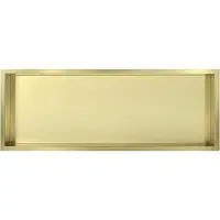 Guido Gusto Mat goud RVS Inbouwnis 30x90x7cm