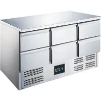 Saro Refrigerated Working Table Modell Es 903 S/s Top 0/7, 465-1035
