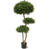 Maxifleur Kunstplanten Buxus bol deluxe x3 kunstplant 140cm - UV bestendig